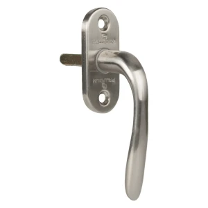 Завертка оконная Palladium Victoria PN, 60х90 мм, ЦАМ, цвет перламутровый никель 10177387 STLM-2192925