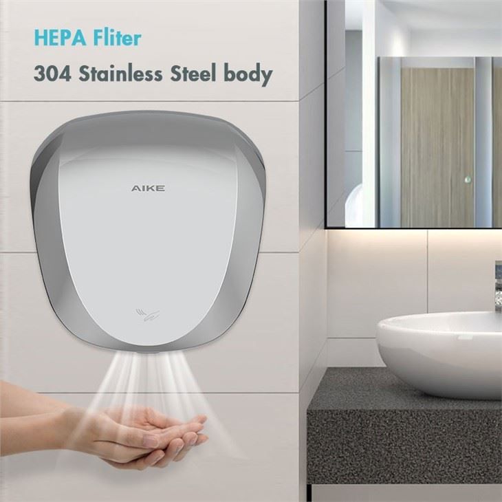 Сушилка для рук из нержавеющей стали AIKE AK2901_622  - Вид №1