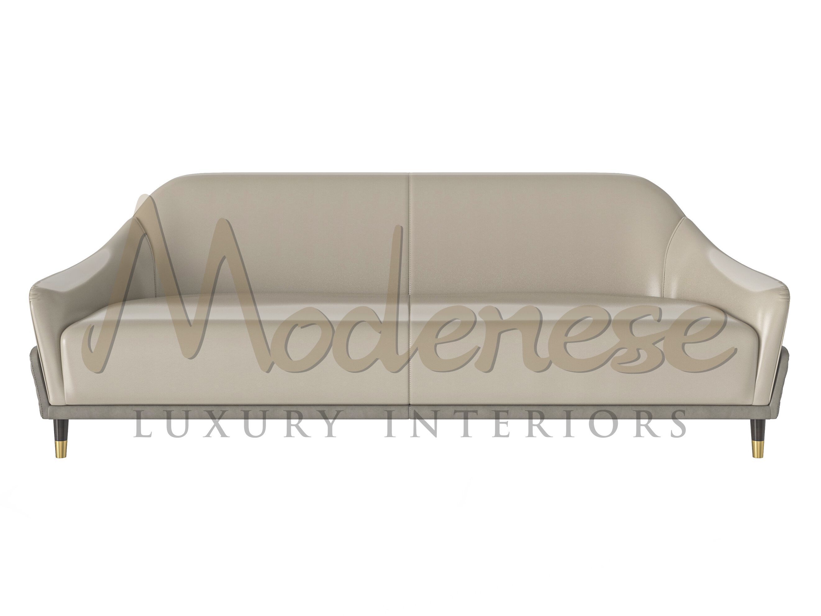 3-местный кожаный диван Modenese Luxury Interiors VERTEX CHIC ARCH-00102901