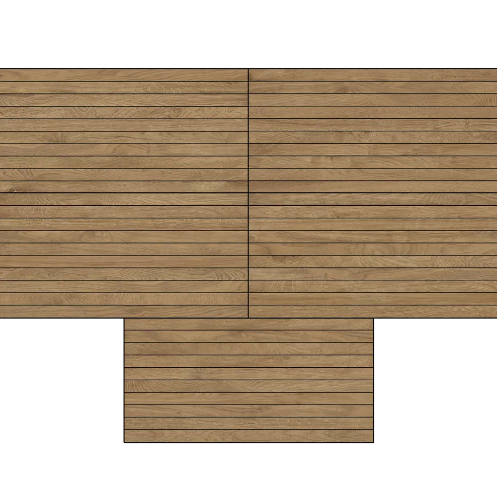 Плитка настенная Azori Forest 31.5x63 см 1.59 м² матовая цвет коричневое дерево STLM-2003781 - Вид №2