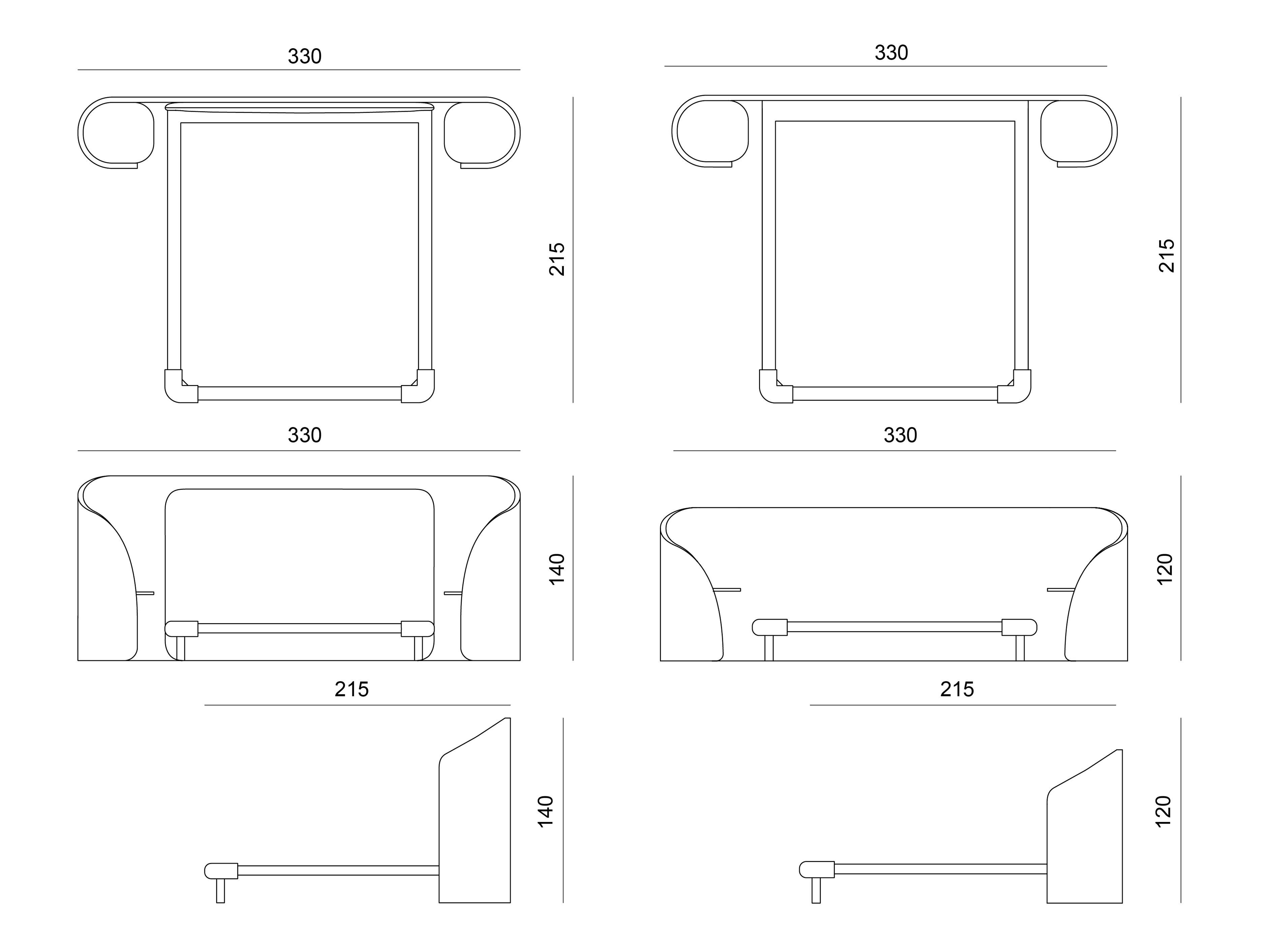 Деревянная двуспальная кровать с высоким изголовьем CASA +39 ENCORE Italia ARCH-00091773 - Вид №5