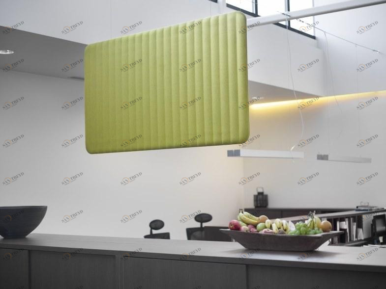 BuzziSpace Подвесная акустическая панель из войлока sun-id-1443190