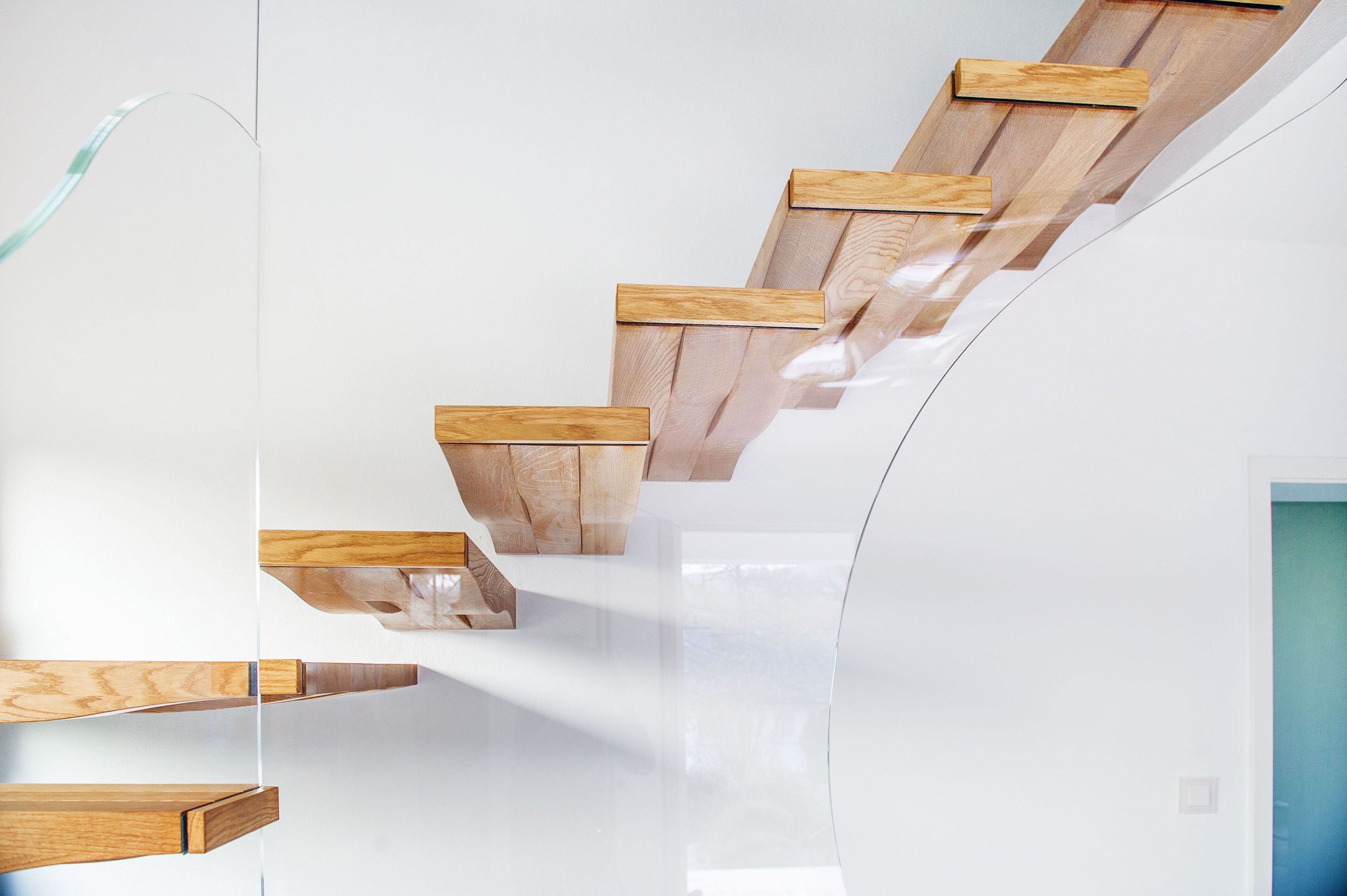 Консольная лестница Siller Treppen FLOATING WAVES ARCH-00100269 - Вид №2