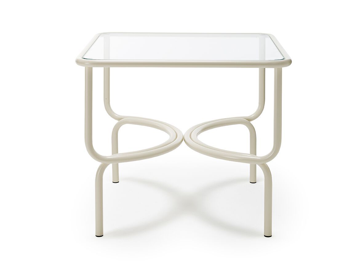 Садовый стол из нержавеющей стали и стекла Exteta Jacquemus + Exteta Special Re-Edition ARCH-00092427