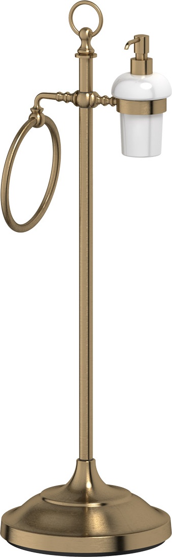 STI 532 Стойка с 2-мя аксессуарами для туалета с биде 80 cm 3SC STILMAR ANTIQUE BRONZE Treesseci 3SC