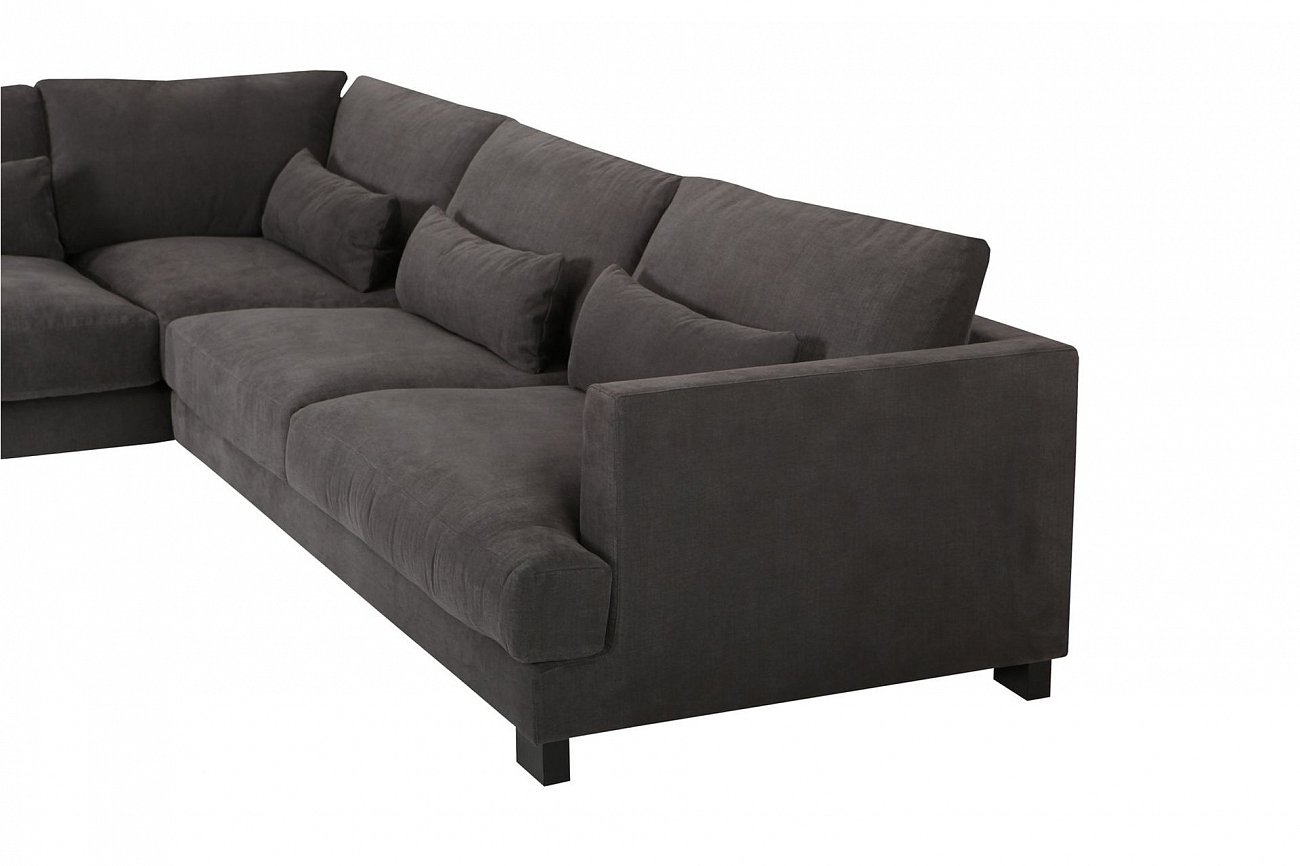 Диван Brandon угловой темно-серый SITS ДИЗАЙНЕРСКИЕ, BRANDON 191908 Серый  - Вид №5