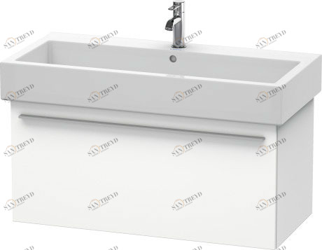 XL604601818 X-Large Тумбочка подвесная Белый матовый, декор Duravit