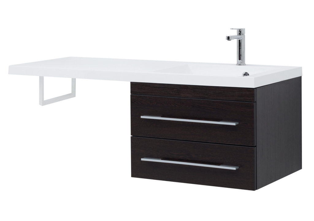 Тумба с раковиной Aquanet Нота 120 R венге 0017148400239568 - Вид №2