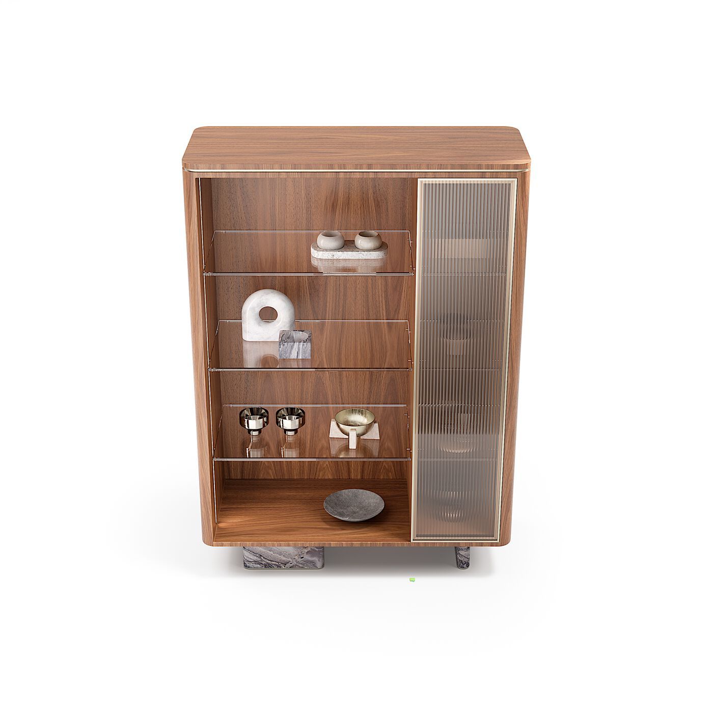 Деревянный и стеклянный шкаф с распашными дверцами Capital Collection Aurelia ARCH-00073283 - Вид №13