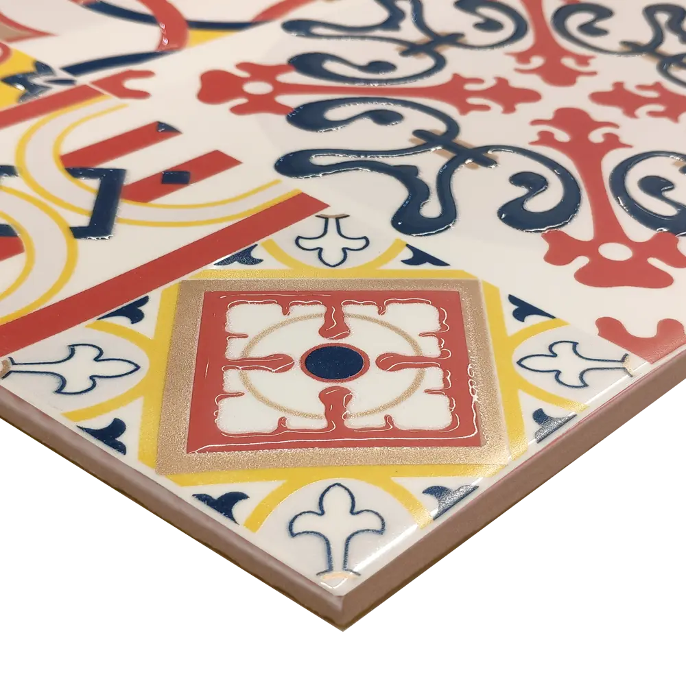 Декор настенный Azori «Festa Maiolica» 20.1x50.5 см разноцветный 82472924 STLM-2012783  - Вид №1