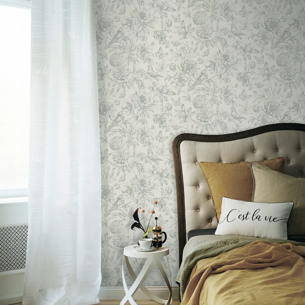 Обои флизелиновые Rasch Florentine серые 0.53 м 449440 STLM-2016660 - Вид №5