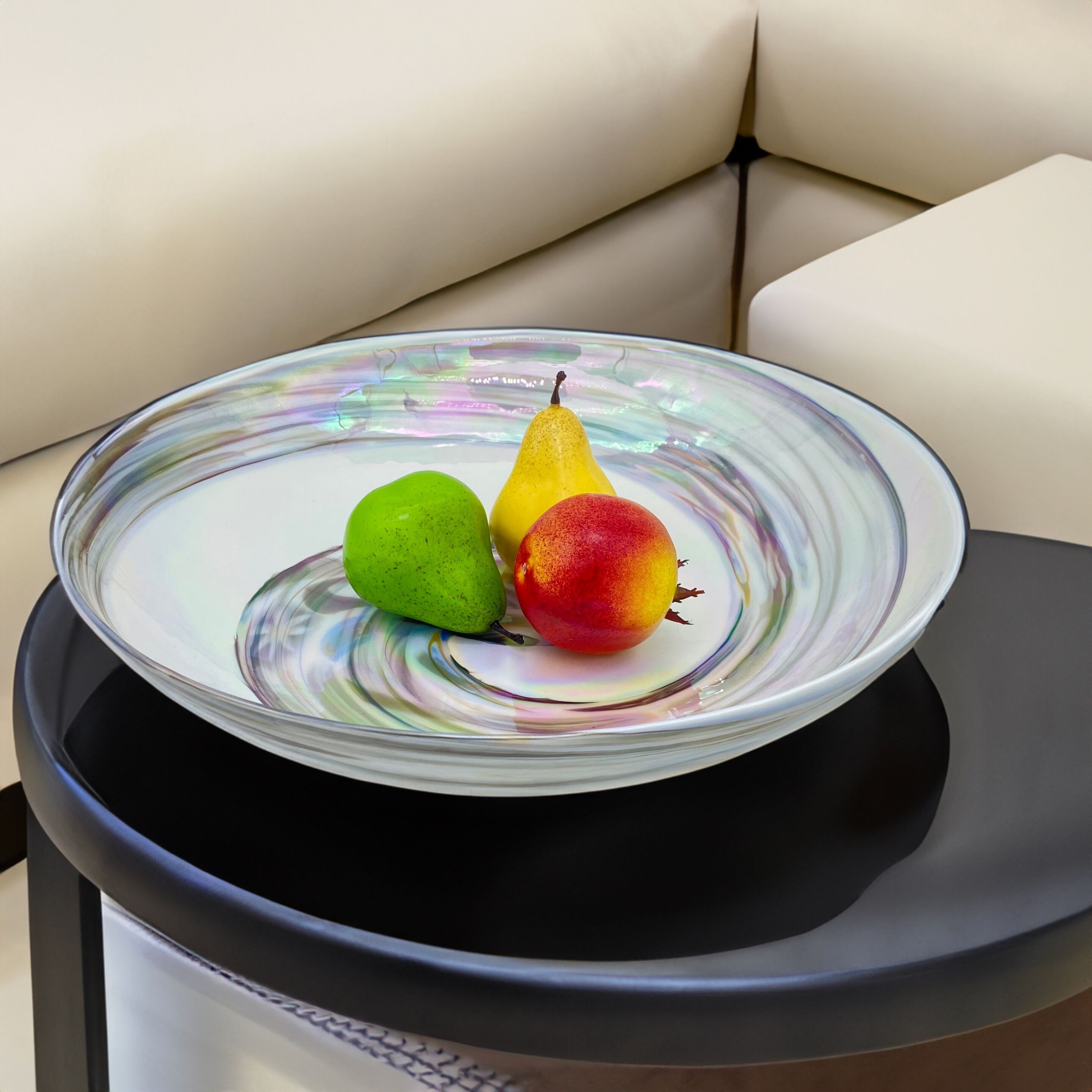 Тарелка для фруктов из муранского стекла ручной работы YourMurano Decorative Plates ARCH-00059541 - Вид №5