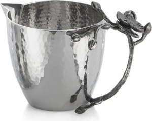 10564567 Michael Aram Молочник Michael Aram "Чёрная орхидея" 9см (серебрист.) Сталь нержавеющая