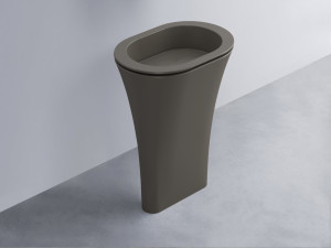 AMLA65-FN+AMPILO-FN+AMCOLO-FN Раковина Amedeo Ovale отдельностоящая cielo Enjoy + Amedeo