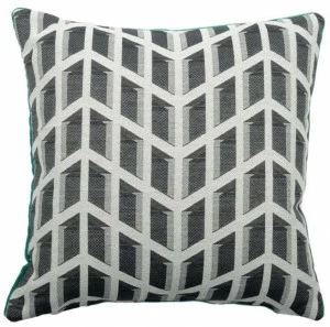 l'Opificio Квадратная подушка из хлопка с геометрическими мотивами  557-19
