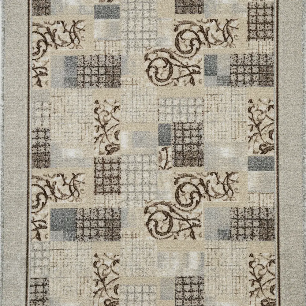 Дорожка ковровая «Азолла» 1 м, цвет бежевый ВИТЕБСКИЕ КОВРЫ STLM-2175750