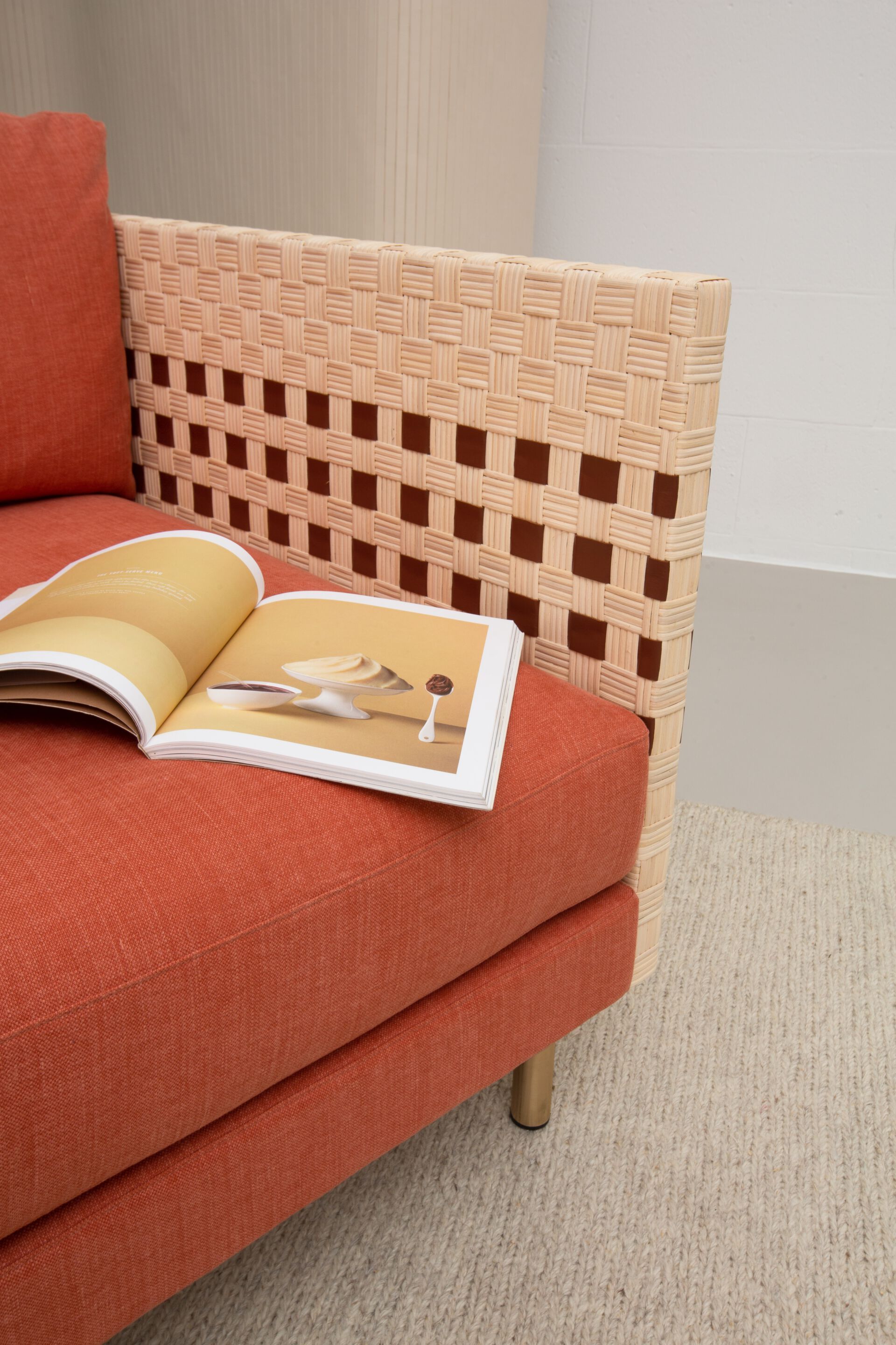 Тканевое кресло с подлокотниками Bottega Intreccio MILLI ARCH-00077754 - Вид №2