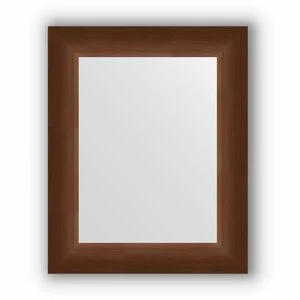 BY 1351 Зеркало в багетной раме - орех 65 mm EVOFORM Definite