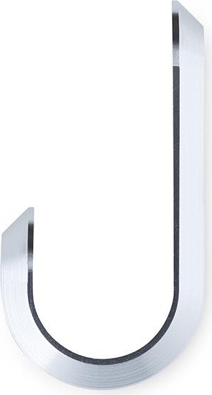 331574 Мини-крючки Curve Silver (2 шт.) Normann Copenhagen  - Вид №1