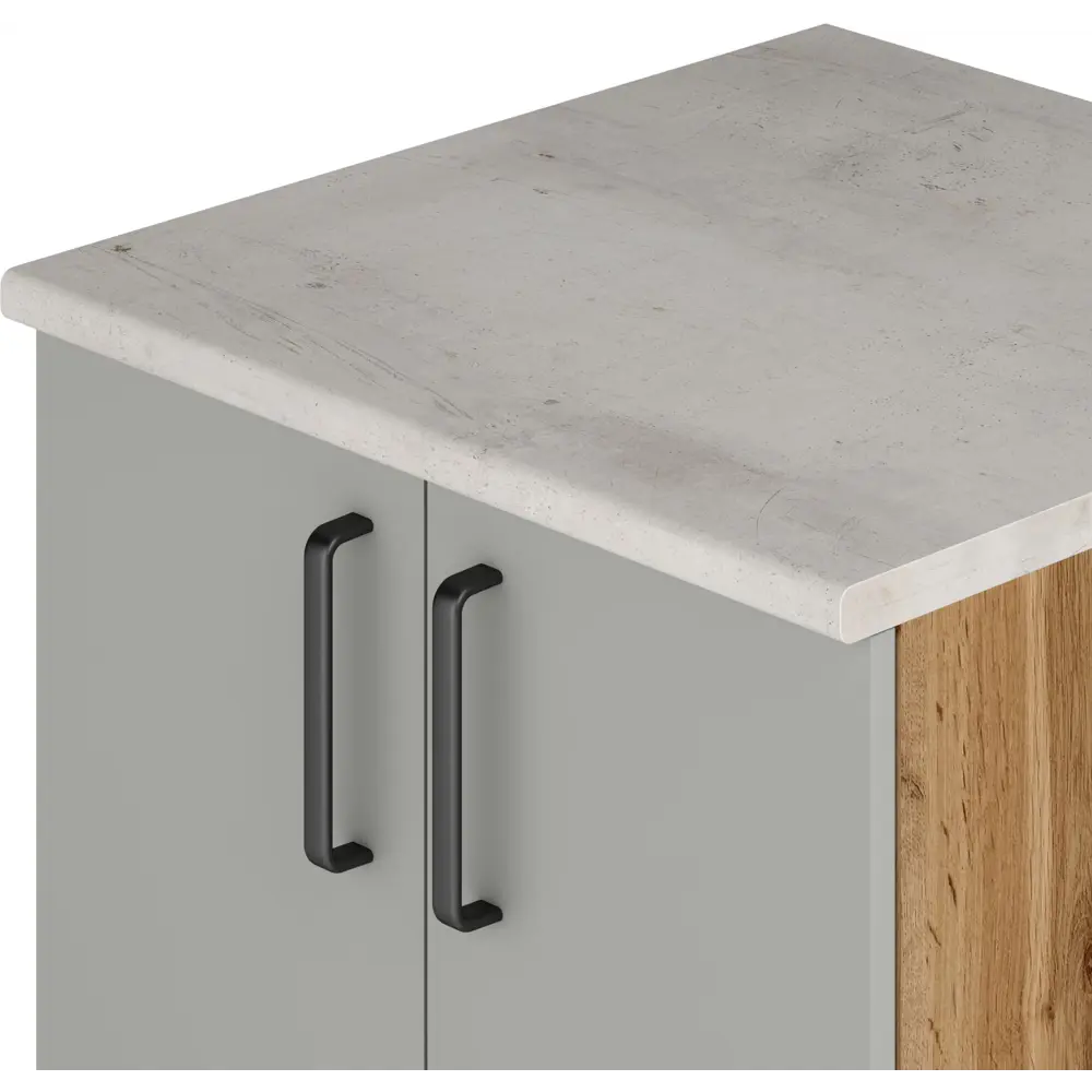 Кухонный шкаф напольный Нарбус 60x85x60 см ЛДСП цвет серый Santreyd STLM-2088771 - Вид №5