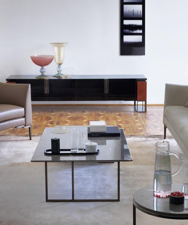 OAK Низкий мраморный журнальный столик Milano collection Sc5046 - Вид №4