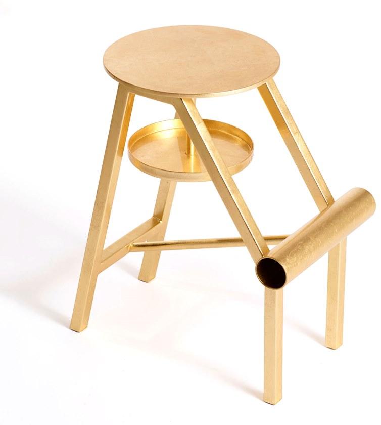 Opinion Ciatti Табурет металлический с подставкой для ног sun-id-1373283 - Вид №4