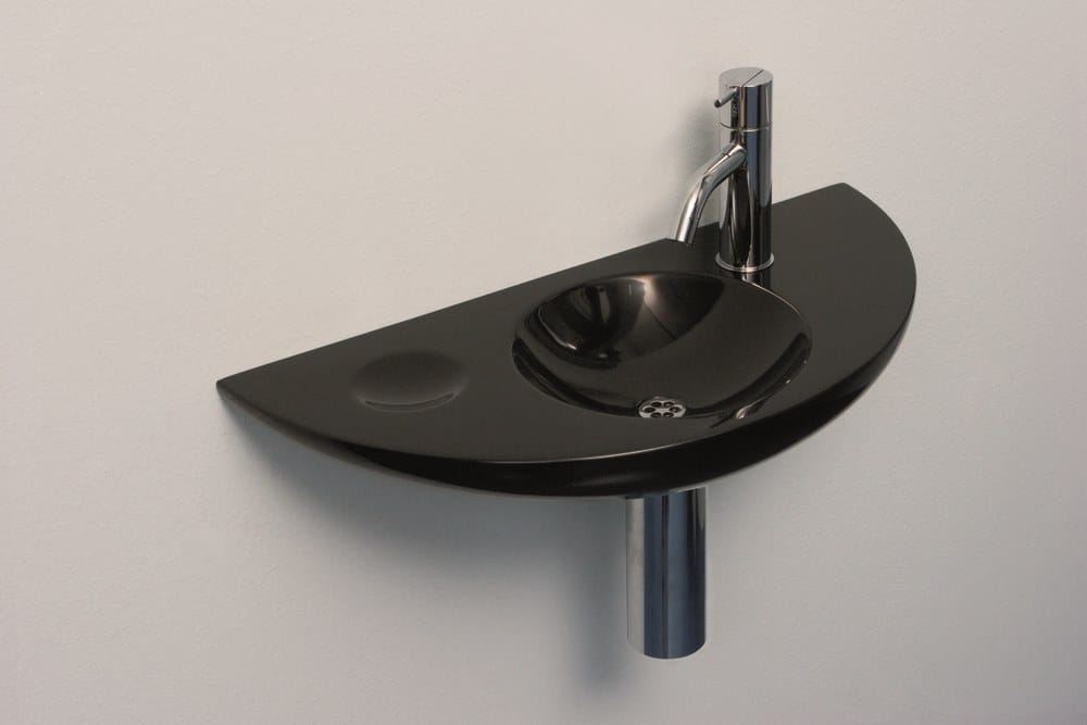 Круглый подвесной умывальник из смолы Rapsel ARCH-00138799 - Вид №3