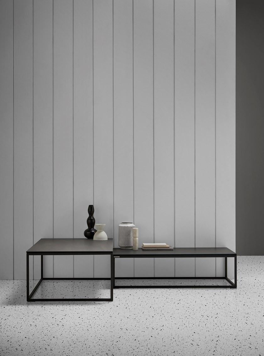 MOBLIBERICA Низкий прямоугольный керамический журнальный столик Terra sun-id-1453059 - Вид №2