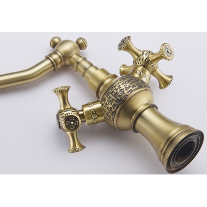 Zorg A 7008U-BR смеситель на умывальник Смеситель для кухни Zorg  - Вид №2