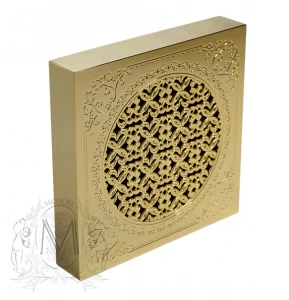 Вентилятор MIGLIORE VentiLaTorro 120, ML.VTR-50.512, с декоративной решеткой, золото