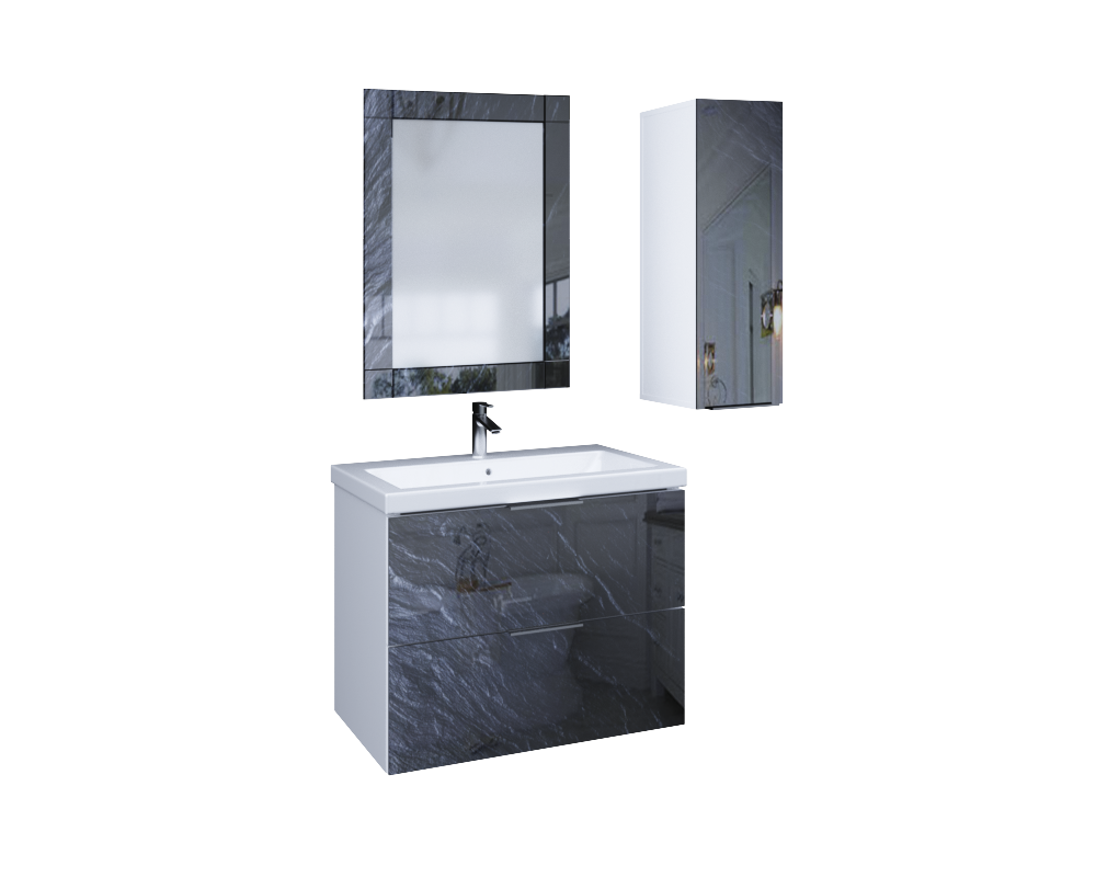 У73190 Пенал Liriya 25П 1д. Black stone L 1 Marka Liriya 