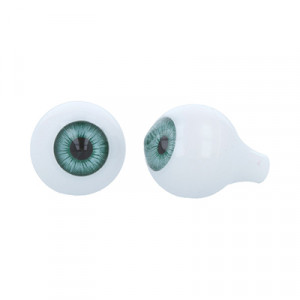 405318 Глаза акриловые для кукол №1 2 шт 12мм зеленые Padico Co