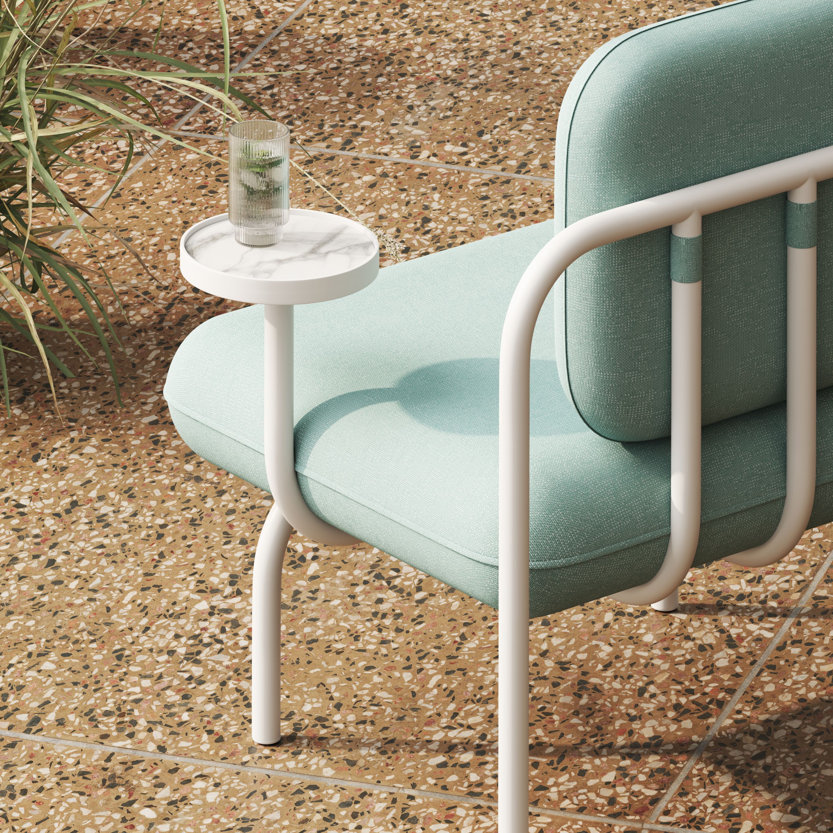 Тканевое садовое кресло с журнальным столиком Joyf Havn ARCH-00129204 - Вид №5