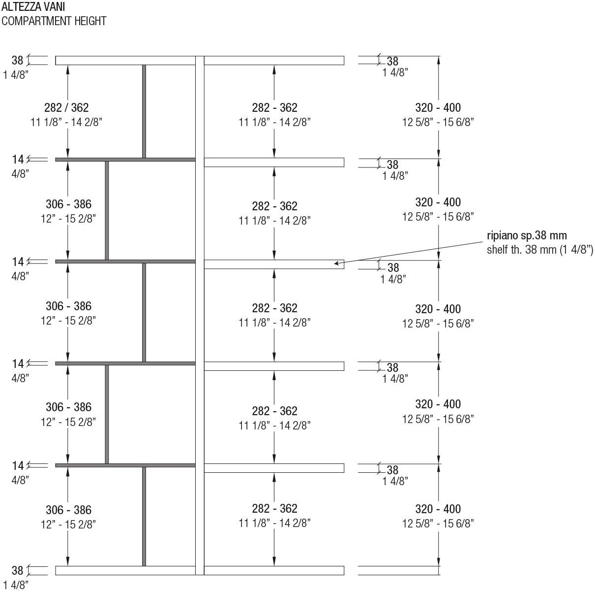 MisuraEmme Полка угловая лакированная Misuraemme sun-id-1420142 - Вид №7