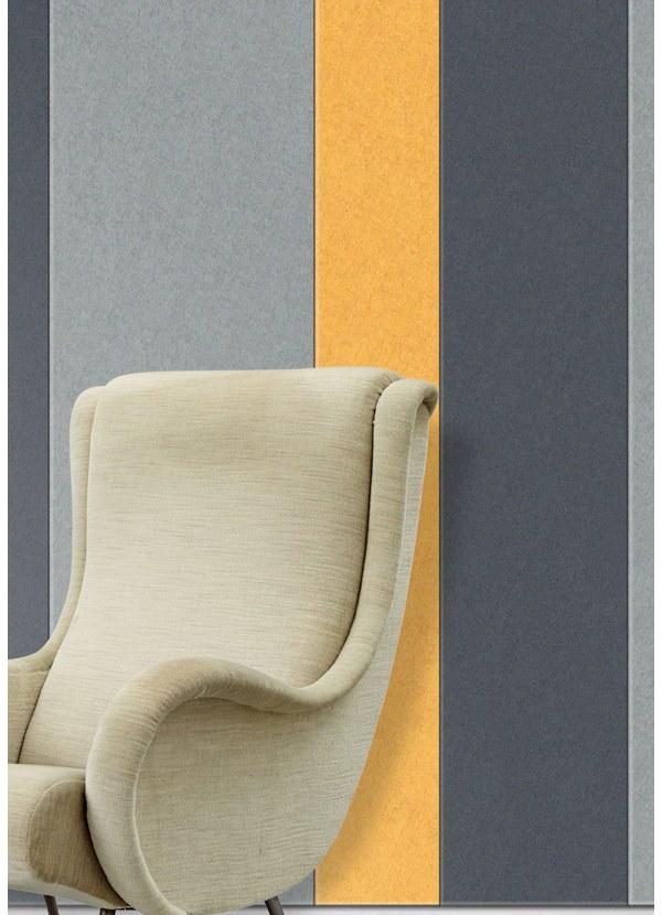 Slalom Акустическая стеновая панель из огнестойкого полиэфирного волокна Tailor made sun-id-1447730 - Вид №6