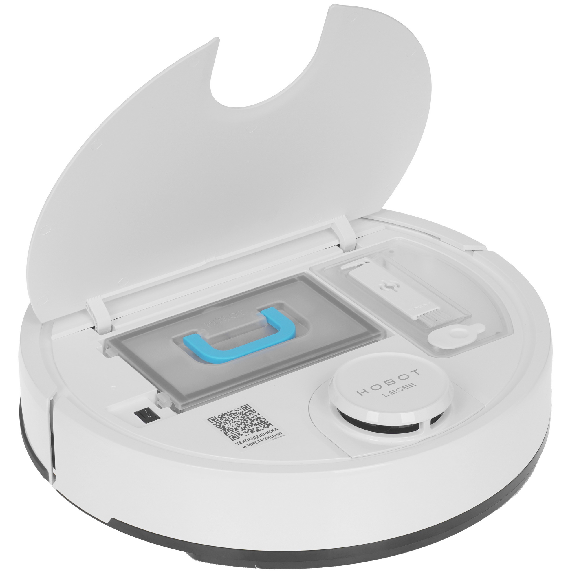 9272378 Робот-пылесос HOBOT LEGEE-Q10 белый STDN-0065632 - Вид №7