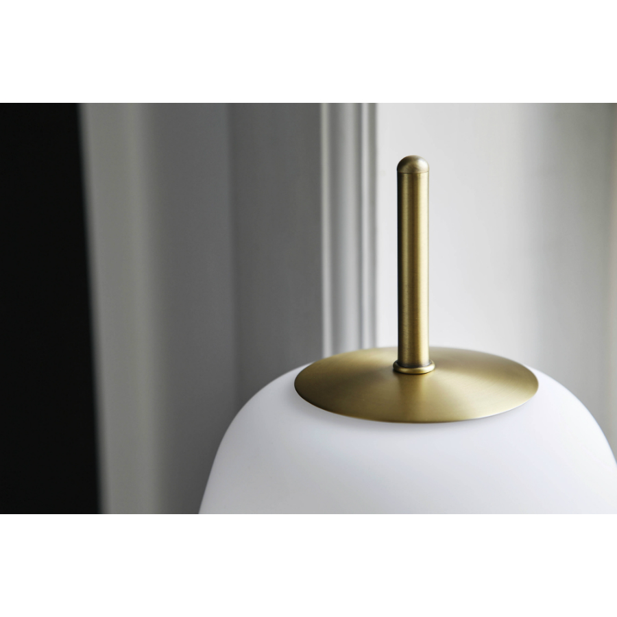 2577_01184011 Лампа настольная silk, 53хD20 см, белое опаловое стекло Frandsen  - Вид №2