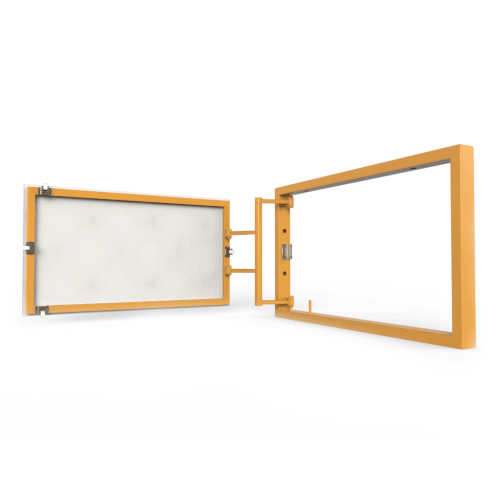 Ревизионный люк под плитку, распашной на присоске 400Х300 ВОЗРОЖДЕНИЕ sun-id-1025334 - Вид №2