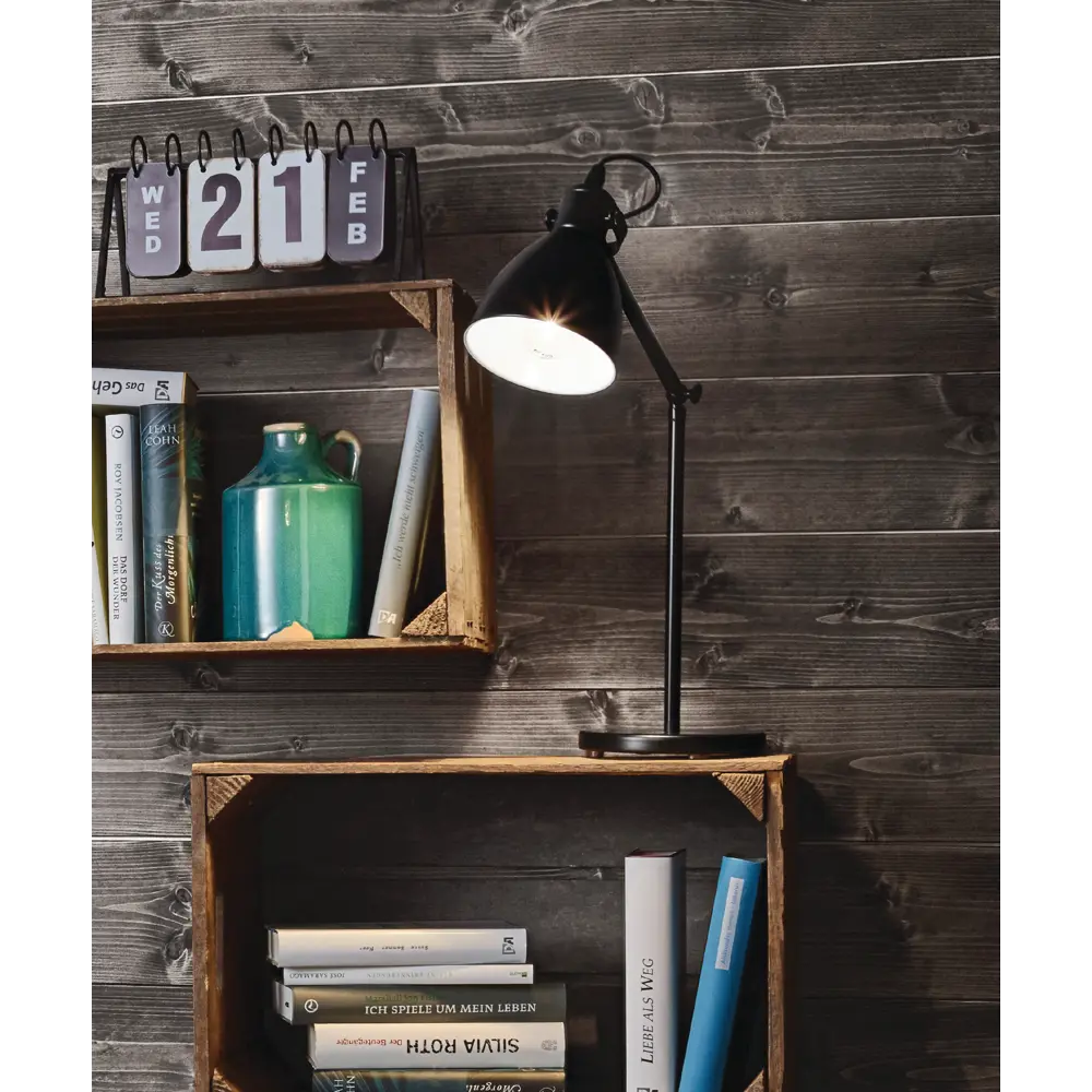 Рабочая лампа настольная Eglo «Priddy», цвет чёрный STLM-2050230