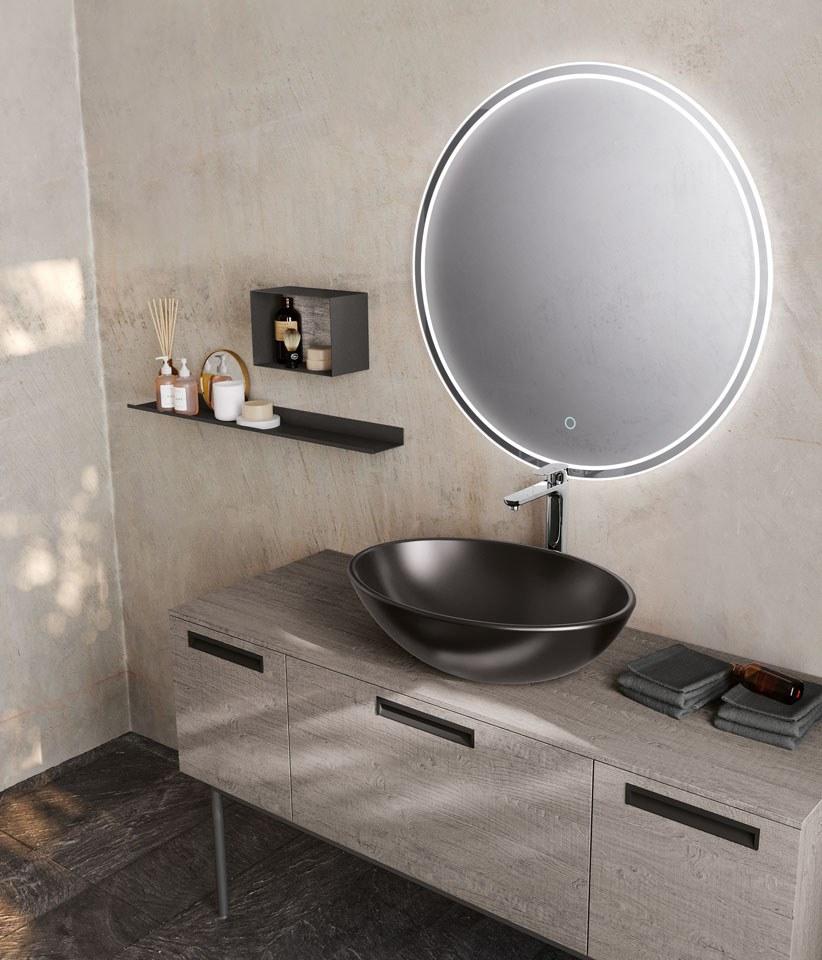 Archeda Тумба под умывальник из дерева с зеркалом Essenze sun-id-1440587 - Вид №3