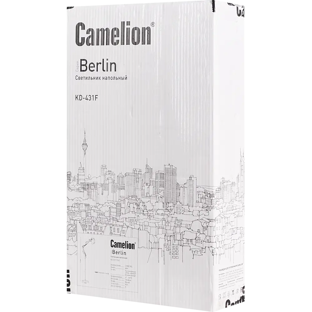 Торшер Camelion Berlin, цвет чёрный/медь STLM-2067401 - Вид №7