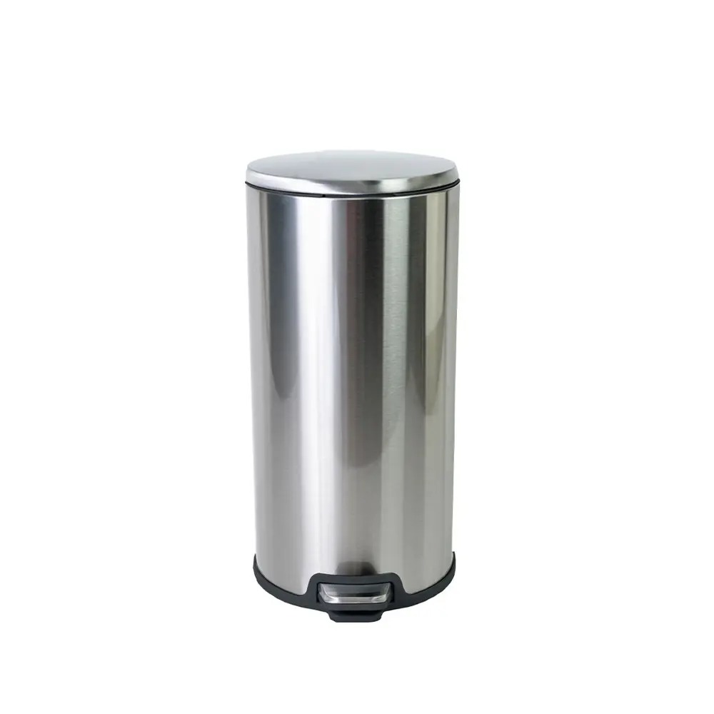 Контейнер для мусора Primanova Cigo M-E50-30-06 20 л металл цвет хром STLM-2201982