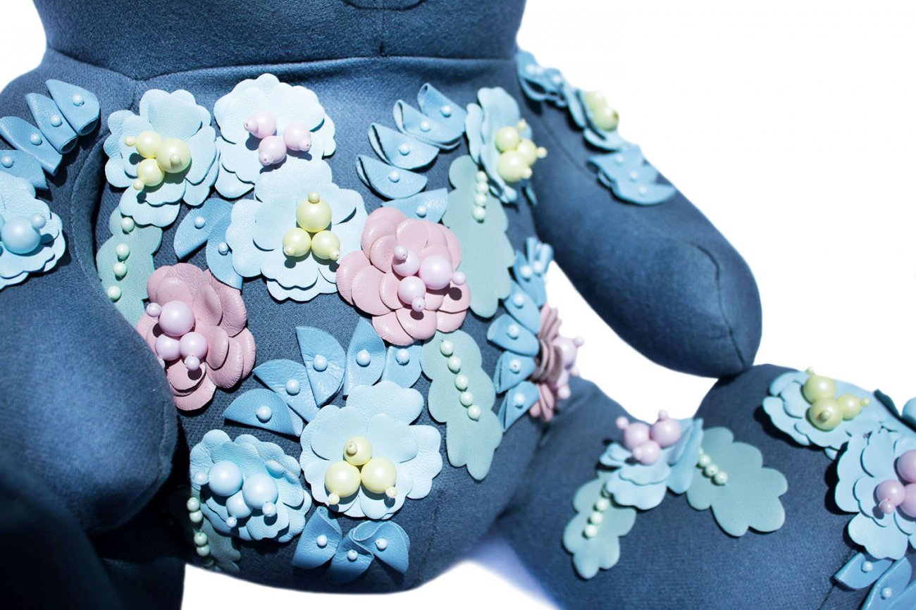 Мягкая игрушка Мишка Tonny GOLDY BEARS МЕДВЕДИ 010968 Синий  - Вид №2