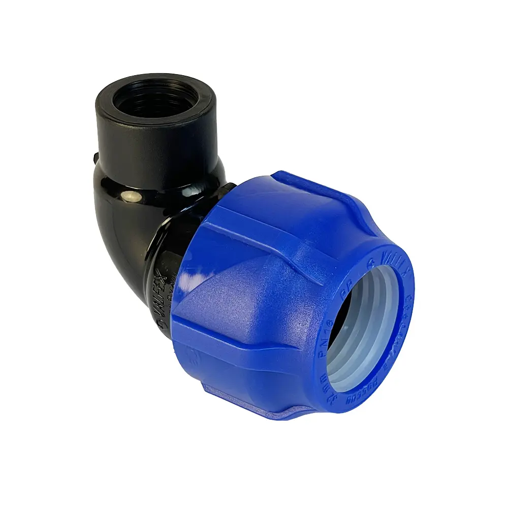 Отвод комбинированный 90° ПНД Valfex 1/2"x32 мм ВР 1210012332012 STLM-2125960 - Вид №1