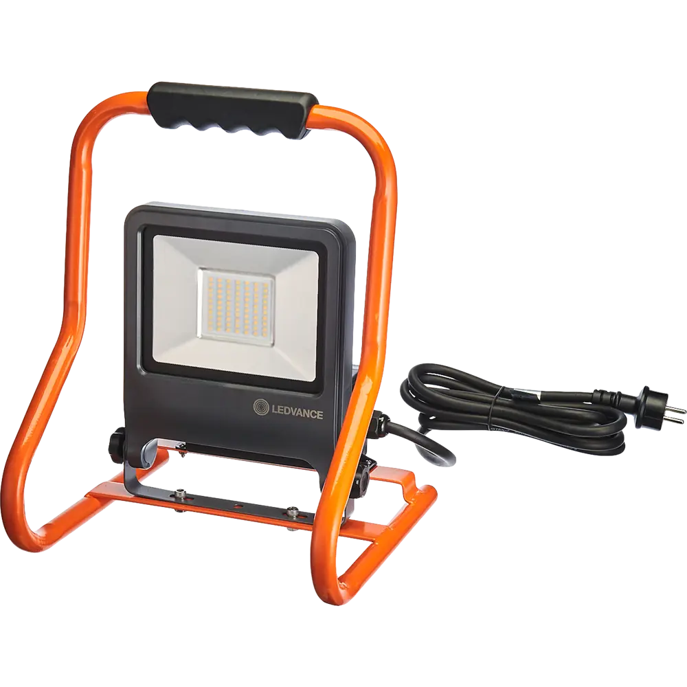 Прожектор светодиодный уличный Ledvance Work Light 50 Вт 4000K IP44 переносной, нейтральный белый свет STLM-2168819