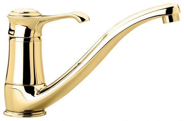 6095OR Смеситель Tiffany для кухни, цвет золото EMMEVI