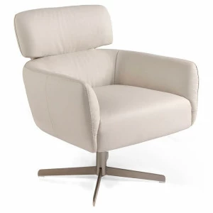 Поворотное кресло белое A885 от Angel Cerda ANGEL CERDA ДИЗАЙНЕРСКИЕ 146907 Белый