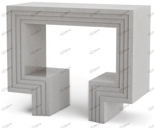 DWFI Консоль / барный шкаф из искусственного камня  00002462 