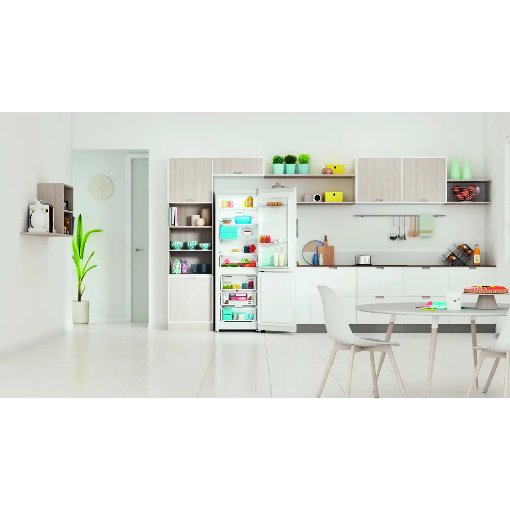 Холодильник INDESIT ITR 5180 W с системой No Frost и перенавешиваемыми дверями 89365438 STLM-1332439 - Вид №2