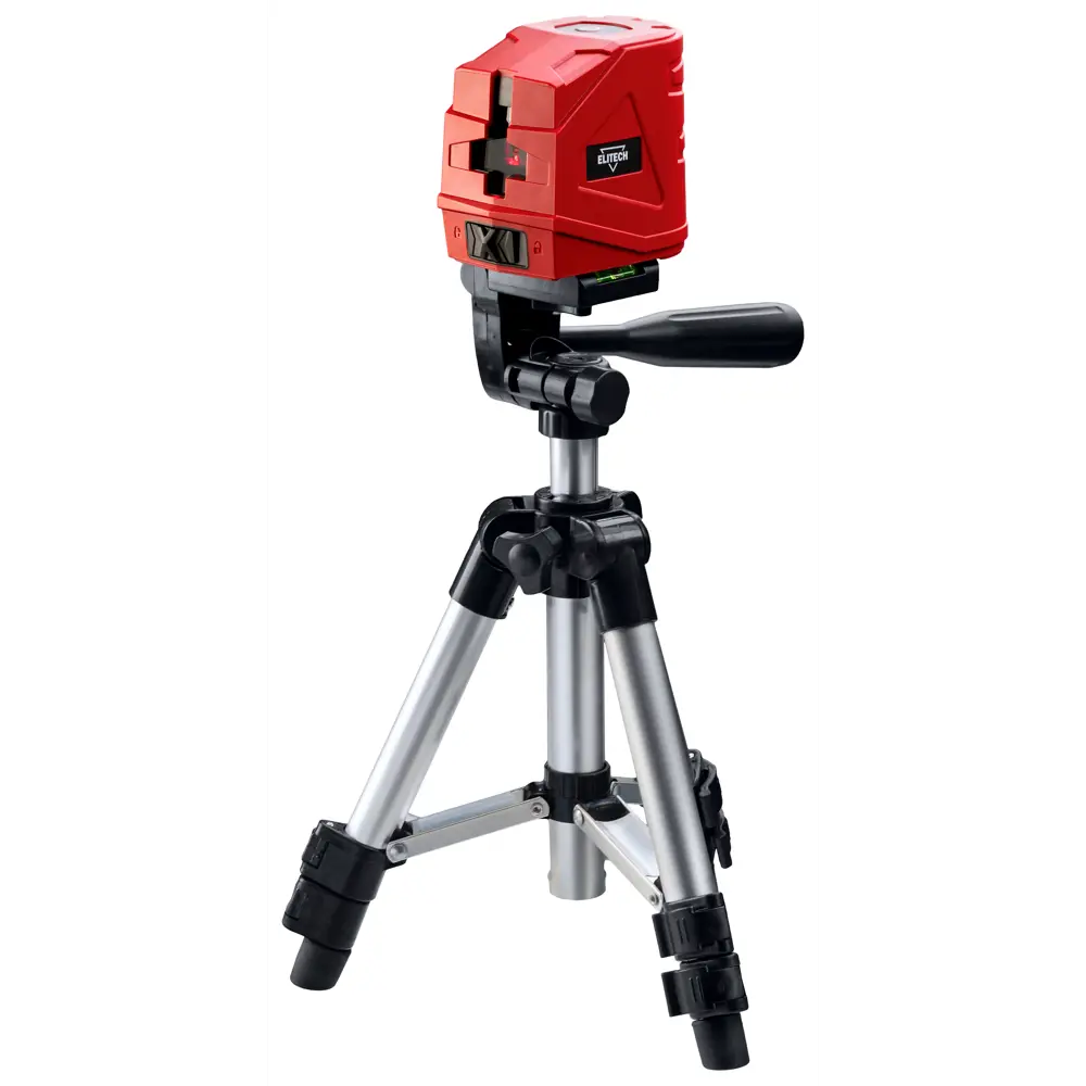 Лазерный нивелир Elitech ПЛ 4К с автоматическим выравниванием и штативом 89363227 STLM-0838262